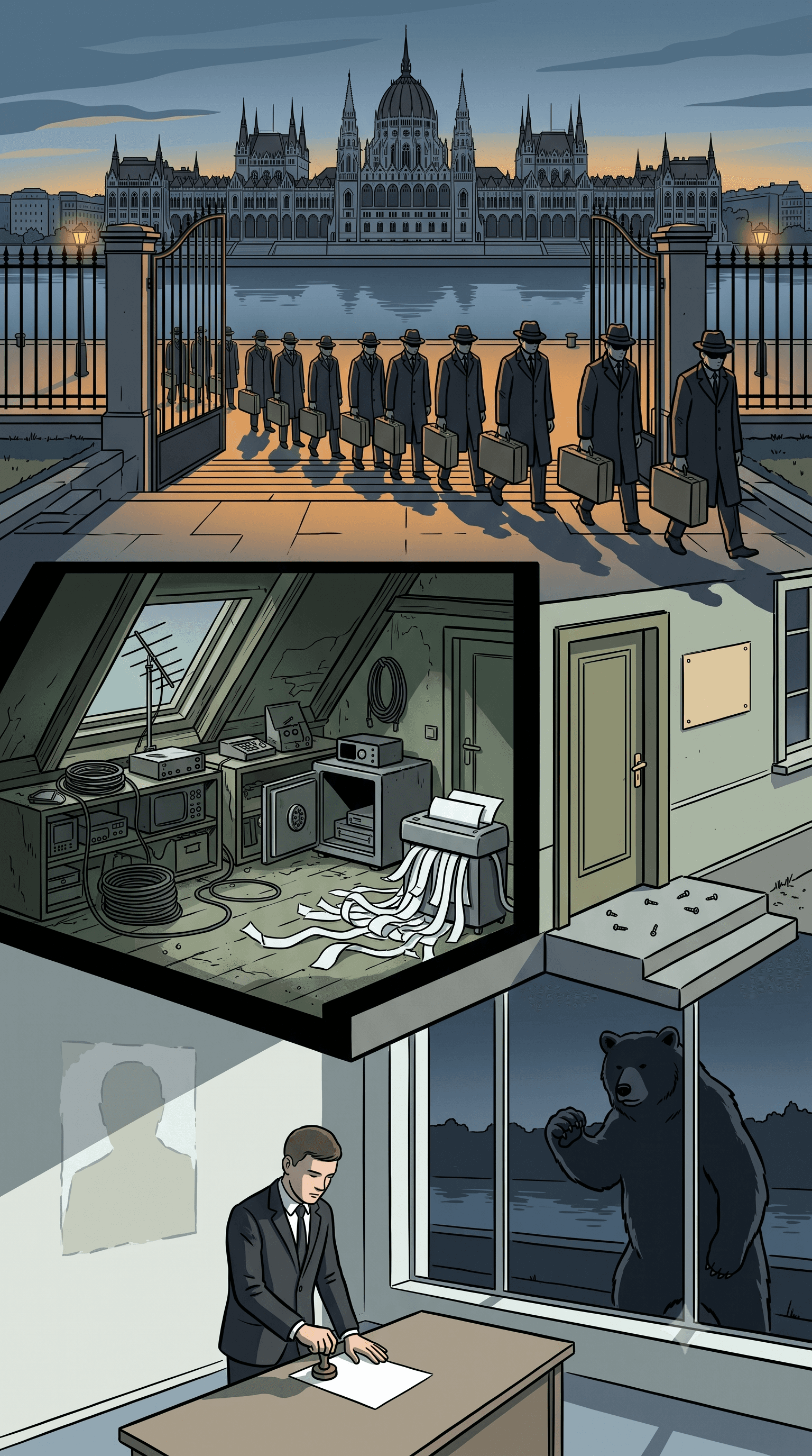 Political cartoon: Hungary Orders 10 Russian Diplomats to Leave: Inside Budapest’s Historic Pivot Away from Moscow