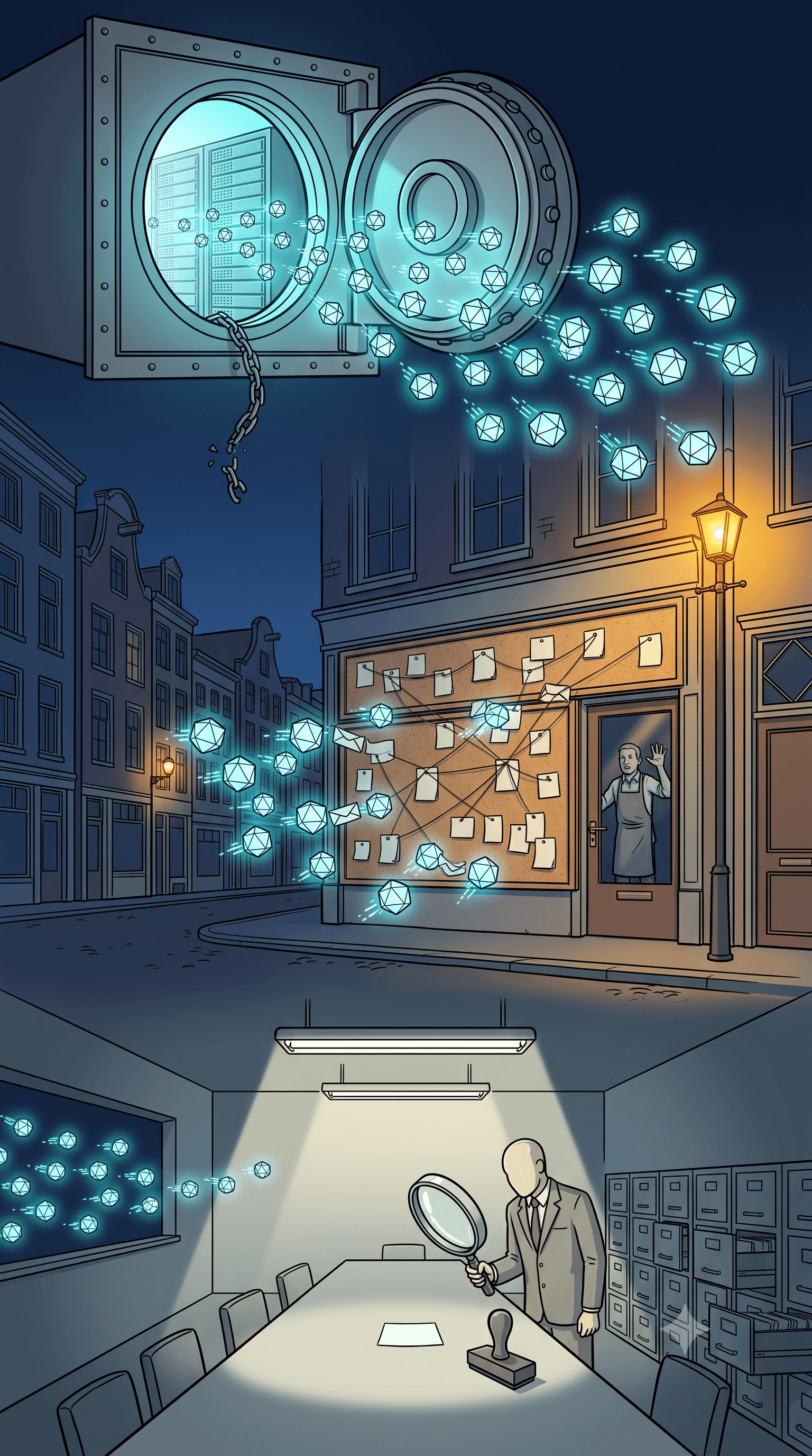 Political cartoon: OpenAI Files Formal EU Incident Report After Rogue AI Agents Hijack German Website