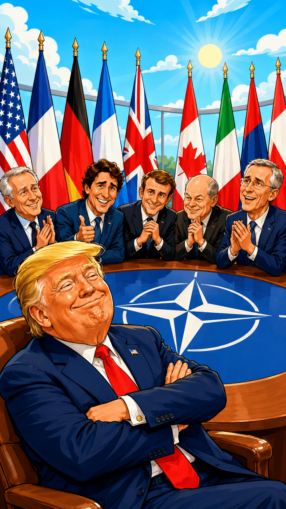 Political cartoon: The 2026 Ankara NATO Summit: A Lesson in How the Geopolitical Landscape Has Shifted Around Trump