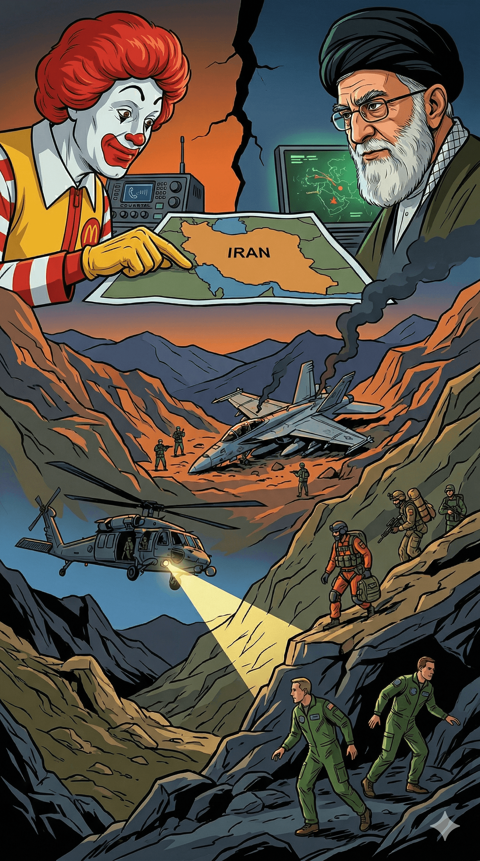 Political cartoon: Trump Requests Historic $1.5 Trillion Defense Budget as Iran War Costs Near $2 Billion a Day