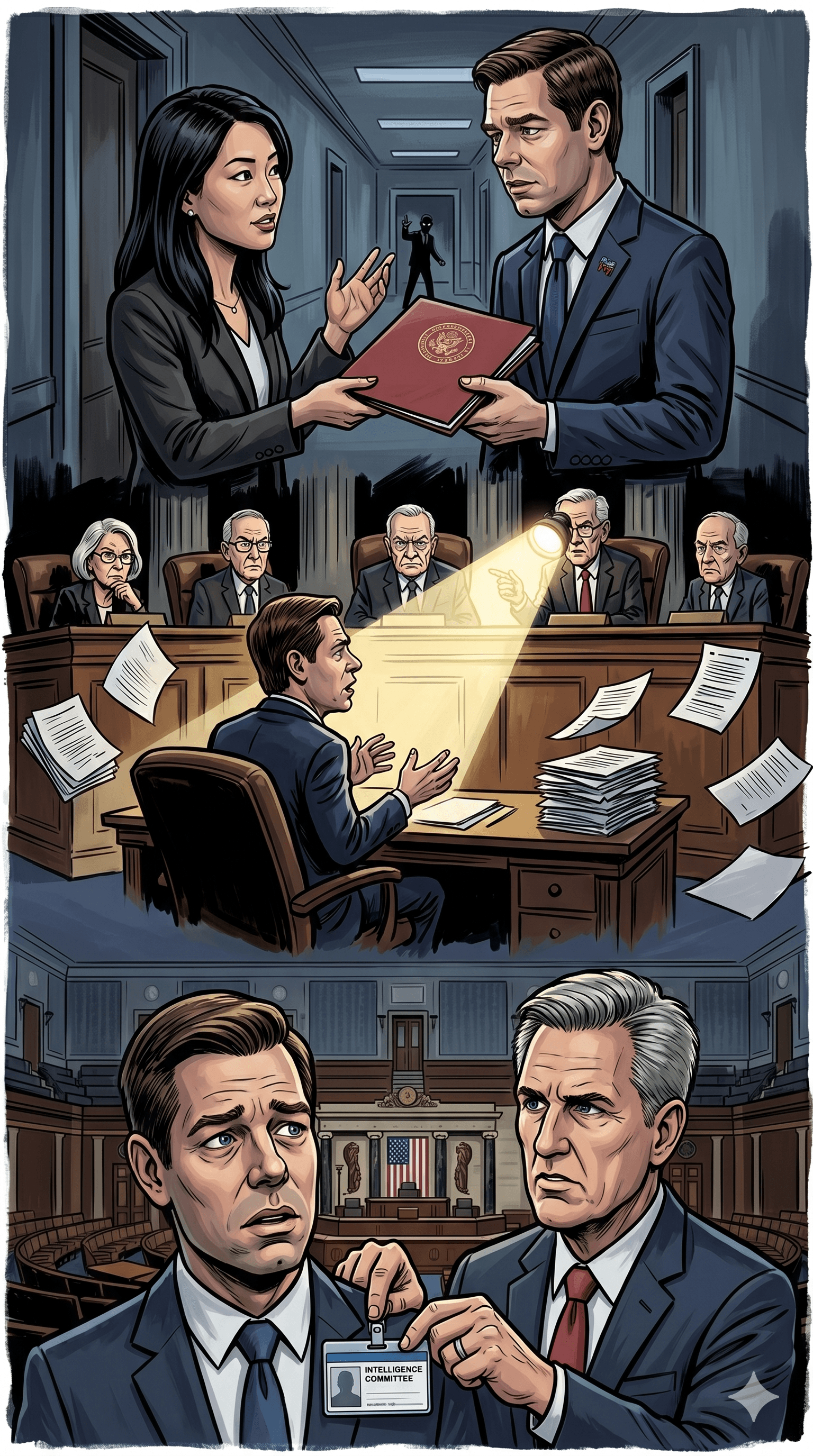 Political cartoon: Who is Eric Swalwell? The California Democrat’s Political Career and Controversies Explained